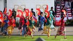 Tarian Berbagai Daerah Meriahkan HUT ke-79 RI di Istana Merdeka