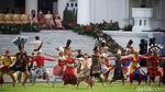 Tarian Berbagai Daerah Meriahkan HUT ke-79 RI di Istana Merdeka