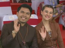 Gaya Simpel Aaliyah Massaid dan Thariq Halilintar Hadiri HUT ke-79 RI di IKN