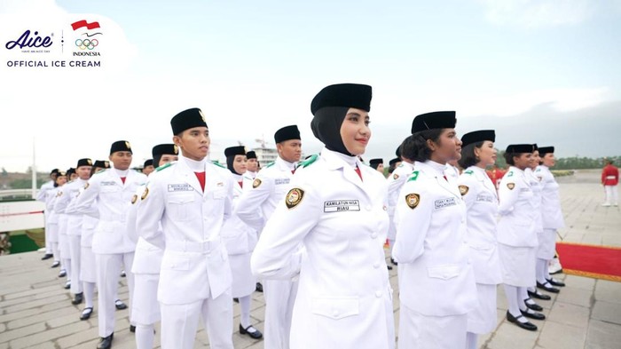 Tim Paskibraka di IKN. Foto: Biro Pers Sekretariat Presiden