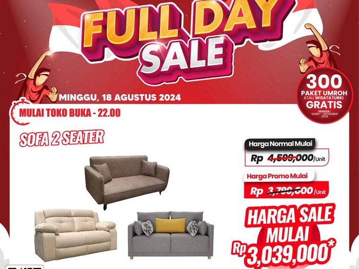 Transmart Full Day Sale-Sofa