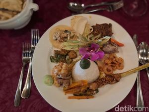 Lezatnya Hidangan Betawi Rijsttafel di Resto Bergaya Kolonial