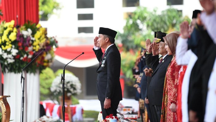 Upacara 17 Agustus di Lapangan Gasibu