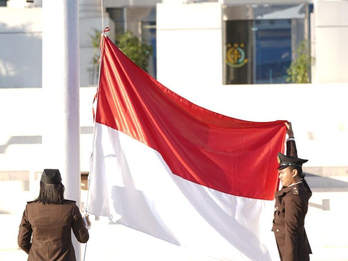 Upacara Kemrdekaan di Kantor Kejati Sulsel. Dokumen Istimewa