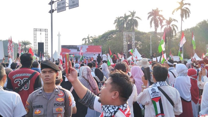 Aspirasi Bergema di Patung Kuda: Aksi Solidaritas untuk Palestina