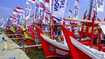 Cara Unik Nelayan Rayakan HUT ke-79 RI