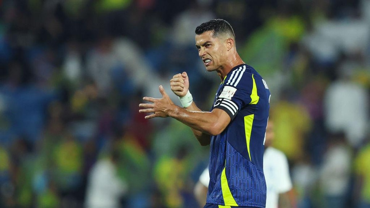 Striker Al Nassr, Cristiano Ronaldo. (Foto: Getty Images/Yasser Bakhsh)