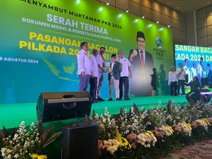 Bobby-Surya Resmi Dapat Dukungan dari PKB, Diserahkan Langsung Cak Imin