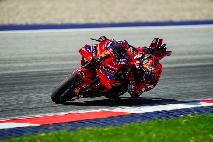 Francesco Pecco Bagnaia di Ducati Austria 2024