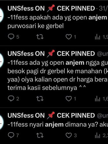 Layanan antar jemput di UNS jadi andalan mahasiswa. Foto diunggah Minggu (18/8/2024).