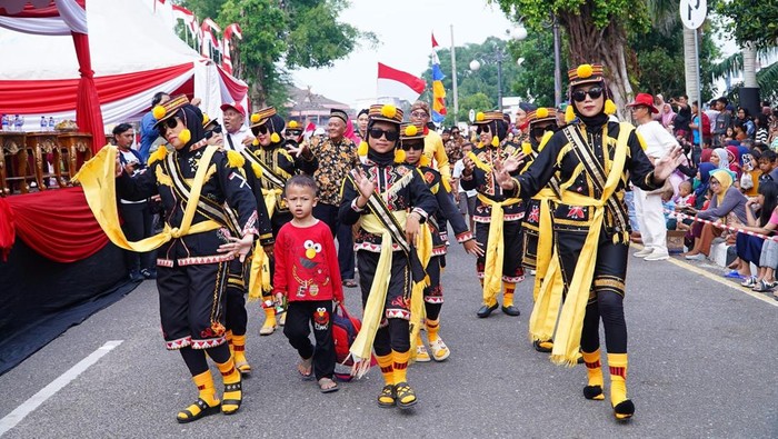 Karnaval HUT RI Pemprov Jambi.
