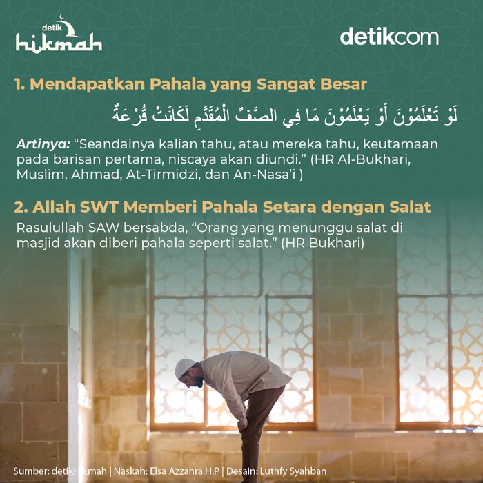 Keutamaan Datang ke Masjid sebelum Azan