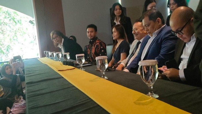 Konferensi pers Jessica Wongso dan tim pengacaranya (Dwi/detikcom)