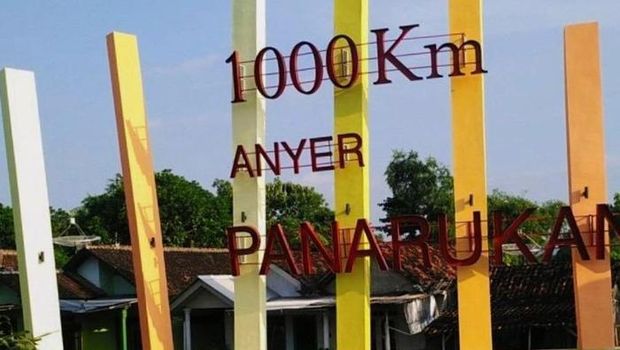 Lokasi Monumen 1.000 KM Anyer-Panarukan (Chuk Shatu Widarsha/detikJatim)