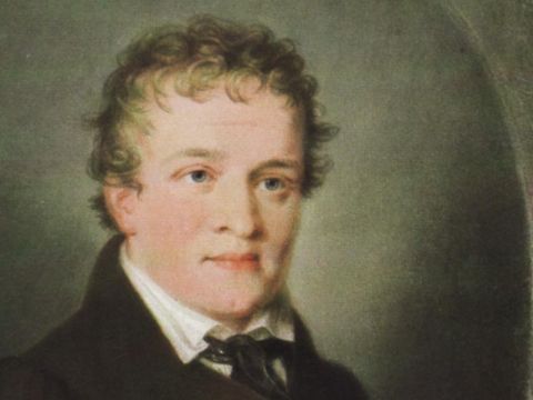 Lukisan portrait Kaspar Hauser karya Johann Friedrich Carl Kreul.