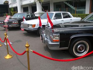 Melihat 3 Mobil Antik Bekas Presiden di Istana, Masih Mulus