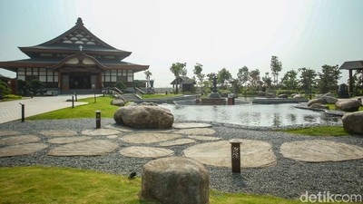 Melihat Taman Bernuansa Jepang yang Hidden Gem di PIK 2