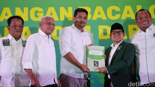 Momen Cak Imin Resmi Dukung Bobby Nasution di Pilgub Sumut