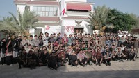 Perayaan HUT RI ke-79 ini tidak hanya menjadi momen untuk mengenang perjuangan para pahlawan bangsa, tetapi juga menjadi ajang mempererat tali silaturahmi dan kebersamaan di antara WNI dan Friends of Indonesia di Libya. Foto: (Wahid Elakbar/PPI Dunia Libya)