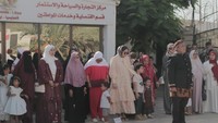 Upacara ini dilanjutkan rangkaian kegiatan lainnya, seperti apresiasi mahasiswa berprestasi, juga termasuk beberapa perlombaan yang diikuti dengan antusias oleh seluruh peserta. Foto: (Wahid Elakbar/PPI Dunia Libya)