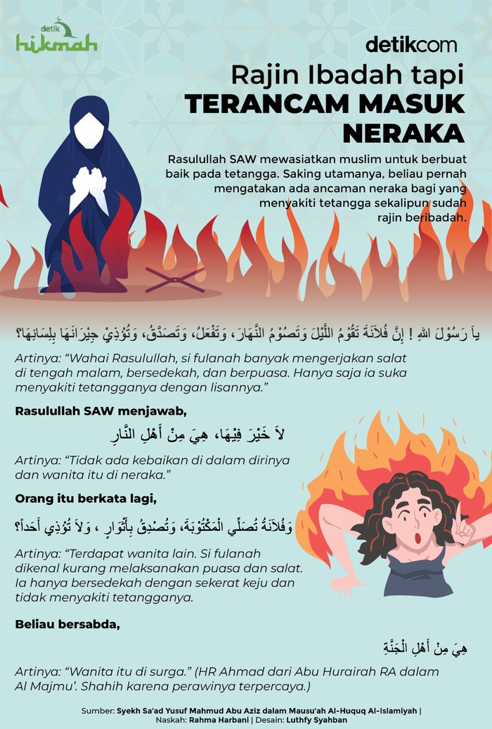 Rajin Ibadah tapi Masuk Neraka