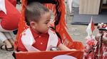 Keren! Ini Baju Plastik Rancangan Sus Rini untuk Rayyanza dan Sepupu Pawai 17-an