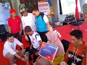 15% Difabel Banyuwangi Dapat Dukungan Alat Bantu dari Angkasa Pura II