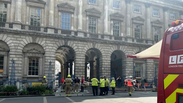 Somerset House London Kebakaran