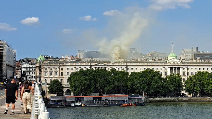 Somerset House London Kebakaran