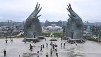 Taman Kusuma Bangsa menjadi lokasi wisata bagi masyarakat sekitar setelah diresmikan pada Senin (12/8/2024).