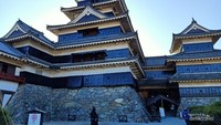 Matsumoto Castle di Prefektur Nagano, Jepang