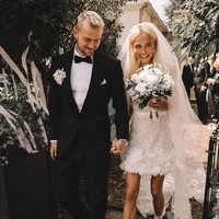 AnneKe Molenaar dan Matthijs de Ligt pacaran sejak 2018 dan menikah pada Juni 2024 jelang Piala Euro digelar.  Foto: Dok. Instagram annekeedeligt