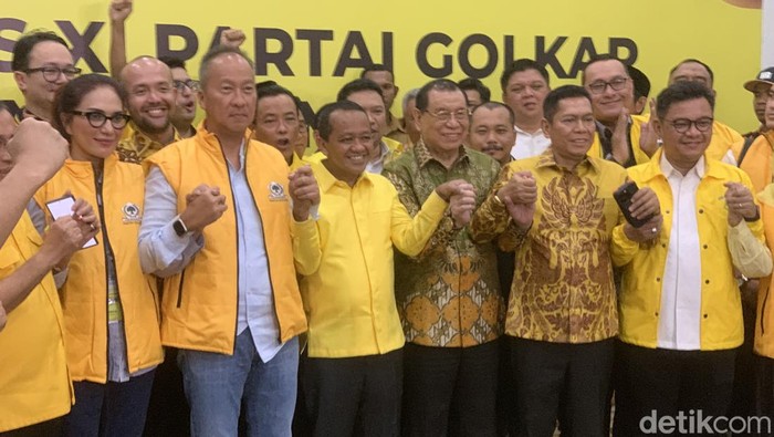 Dukungan Masif 469 Suara Antar Bahlil Menuju Kursi Caketum Golkar