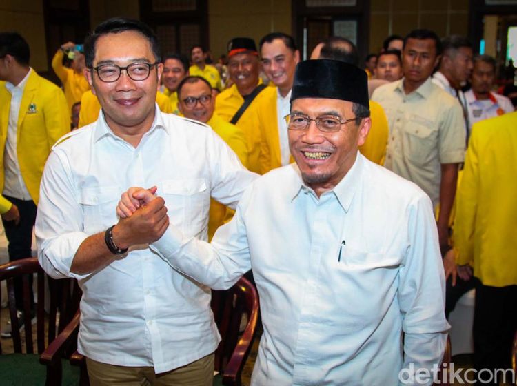 Kompak Berkemeja Putih, RK-Suswono Deklarasi Maju Pilgub Jakarta