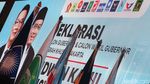 Kompak Berkemeja Putih, RK-Suswono Deklarasi Maju Pilgub Jakarta