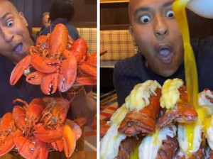 Demi Konten, Pria Ini Rela Buang Lobster Rp 1,2 Juta di Resto AYCE