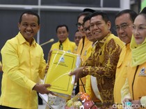 Detik-detik Bahlil Daftar Caketum Golkar