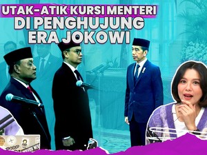 Utak-atik Kursi Menteri di Penghujung Era Jokowi