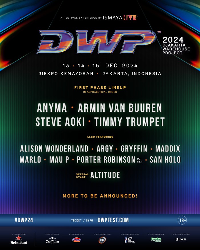 DWP 2024 umumkan lineup fase pertama.