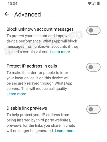 Fitur blokir pesan spam otomatis di WhatsApp