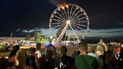 Geger Bianglala di Festival Musik Jerman Terbakar, 23 Orang Terluka