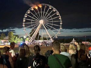 Geger Bianglala di Festival Musik Jerman Terbakar, 23 Orang Terluka
