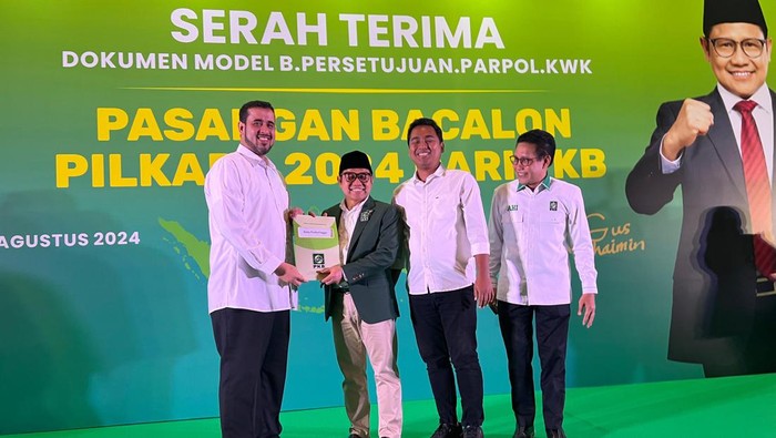 Habib Hadi Zainal Abidin menerima rekom dari PKB