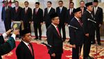 Potret Deretan Menteri dan Wamen yang Dilantik Jokowi