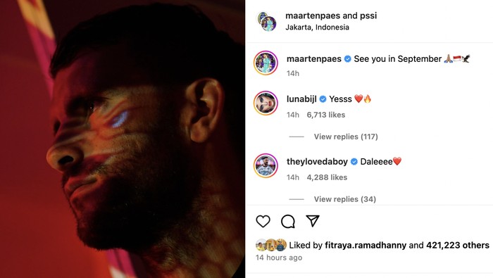 Instagram Maarten Paes