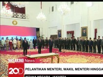 Momen Pelantikan Menteri, Wamen Hingga Kepala Badan