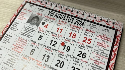 Kalender Bali Agustus 2024. (Dok. detikBali)