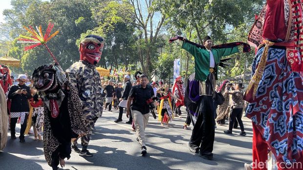 Kemeriahan HUT Jabar ke-79, Senin (19/8/2024).