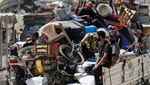 Khawatir Serangan Israel, Warga Palestina Tinggalkan Kamp Maghazi