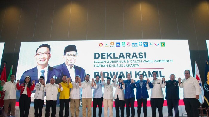 Kim Plus Resmi Usung Ridwan Kamil Suswono Maju Pilgub Jakarta